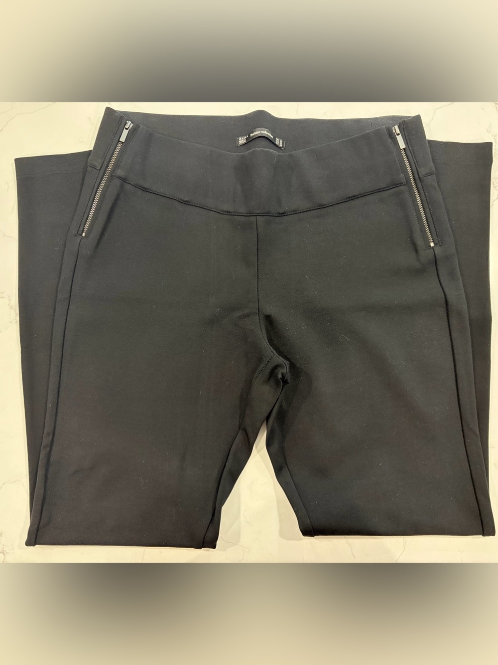 Zara Black Trafaluc Collection Knit Top